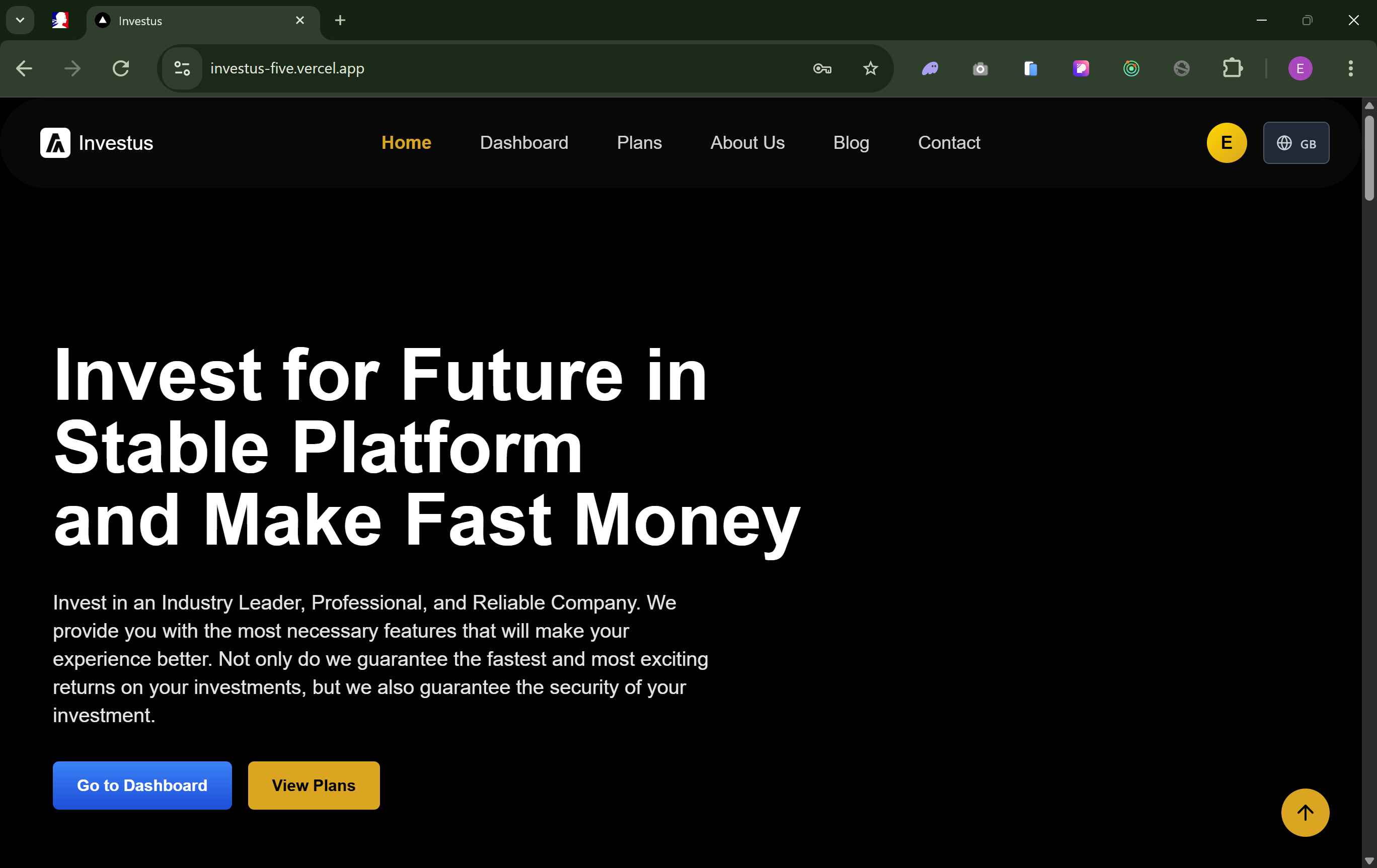 Crypto Investment Platform thumbnail